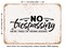 DECORATIVE METAL SIGN - No Trespassing Were Tired of Hiding Bodies - Vintage Rusty Look